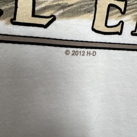 Harley Davidson 2012 Beefy R.K. Stratman Buffalo Hill City Harley T-Shirt XL NWT - Picture 3 of 9